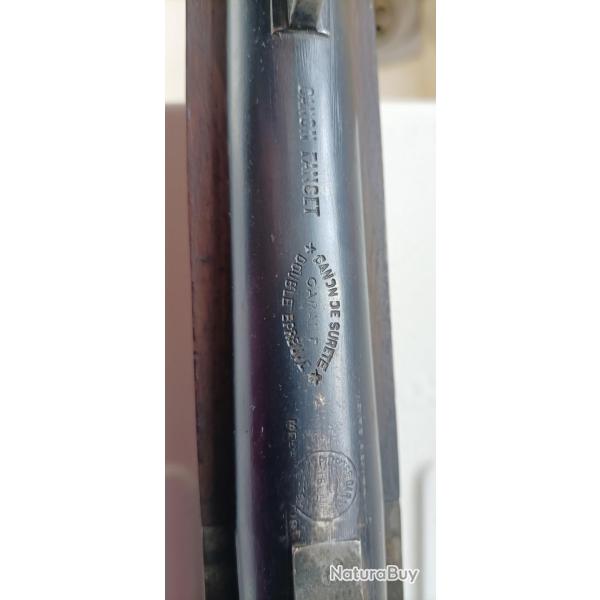 Fusil rare superpose Peugeot cal 16