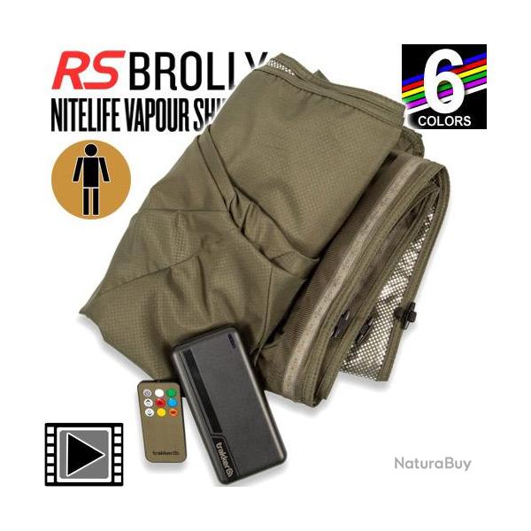 Abri Trakker Tempest RS Brolly 1 place (Nitelife Vapour Shield seule)