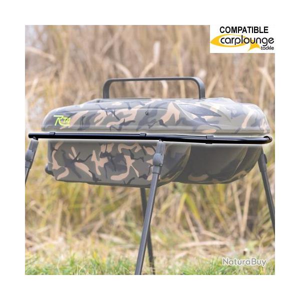 Support Bateau Bait Boat Pod Basic Inox Noir pour Carplounge  RT4 & RT7