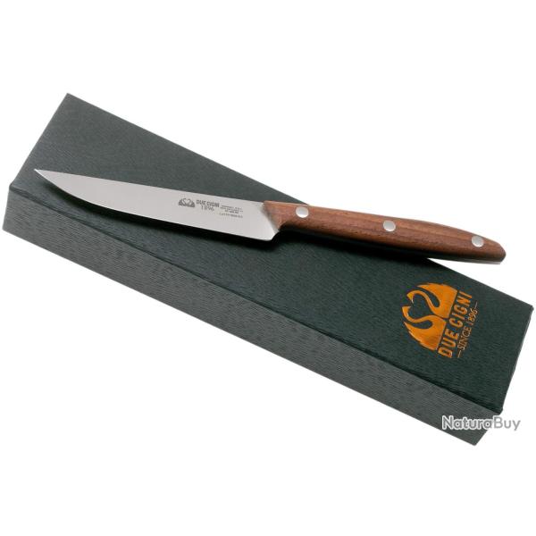 Due Cigni 1896, 2C.1003NO Couteau � Steak, bois de noyer