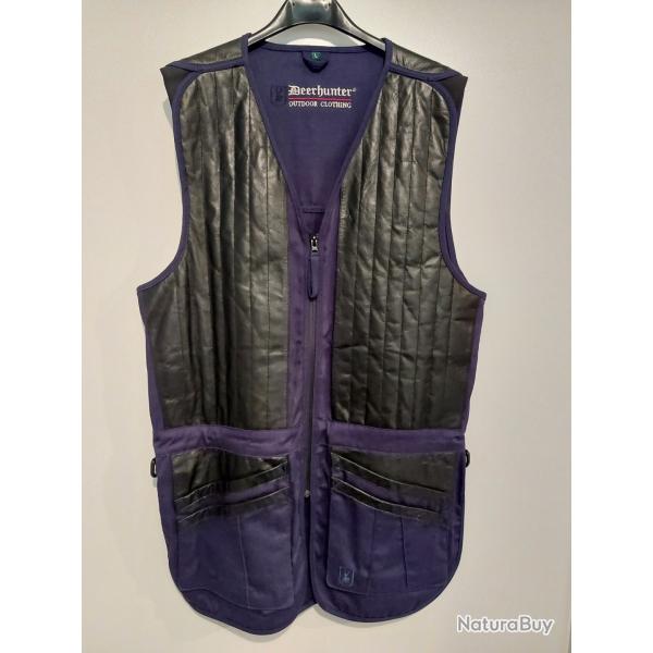 Gilet trap Deerhunter taille L neuf dos plein