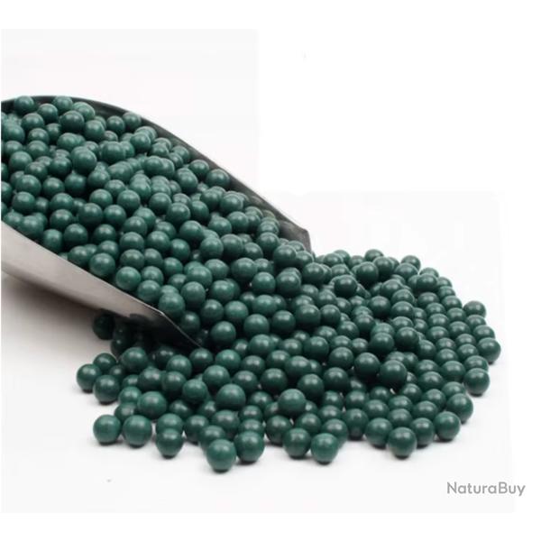 100 billes en argile naturelle 8-9mm pour fronde dures, s�res, biod�gradables Tir ChasseVert
