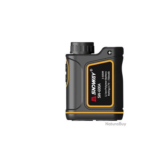 Tlmtre Laser SNDWAY 600 m Haute Prcision  cran Tactile LCD  Chasse Golf Vitess, Angle Volume
