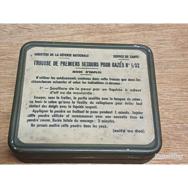 Trousse militaire de premiers secours pour gazs - pour sacoche de MAG ANP 51