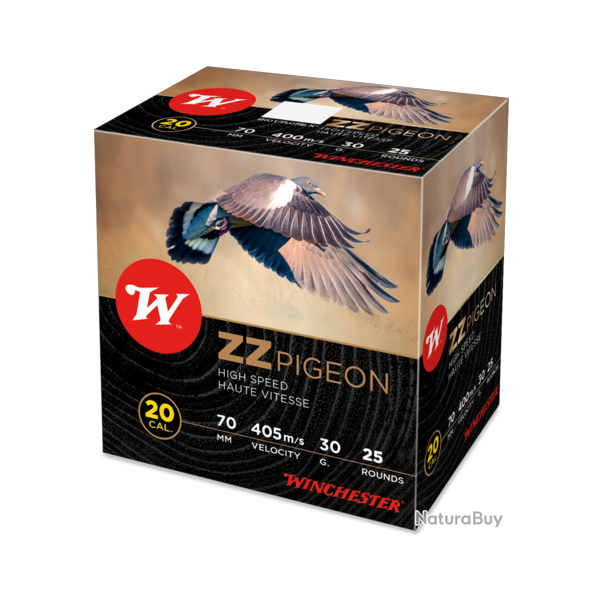 Cartouches ZZ pigeon cal 20 WINCHESTER-7.5
