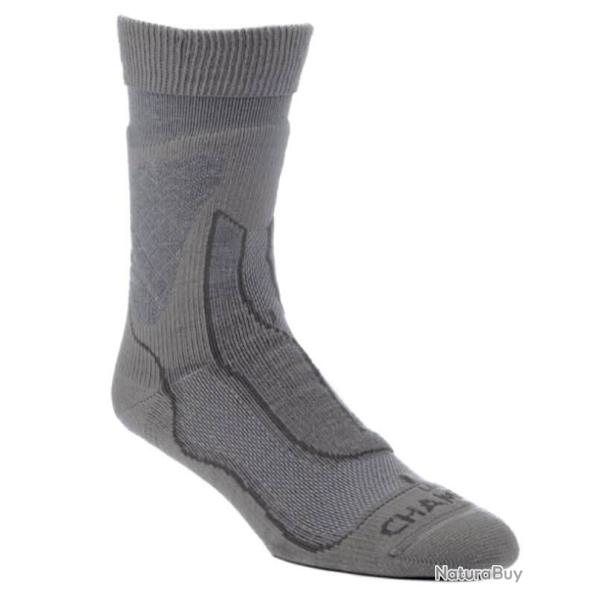 Chaussettes basses mixtes Explore grises LE CHAMEAU-M