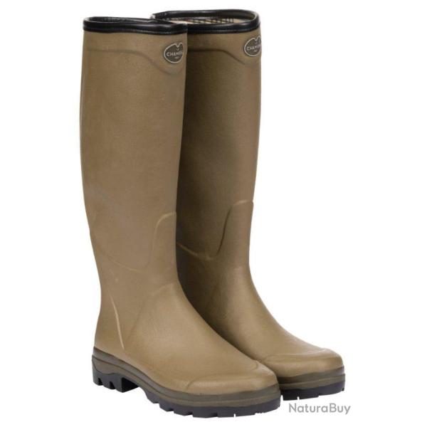 Bottes Country Cross homme vert vierzon doubl�es Jersey LE CHAMEAU-39