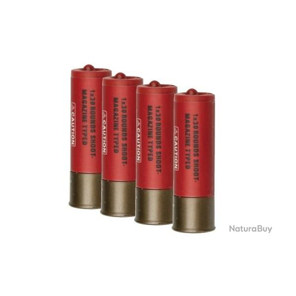 ASG Lot De 4 Cartouches Pour M870