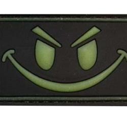 Patch Smiley Face Phosphorescent