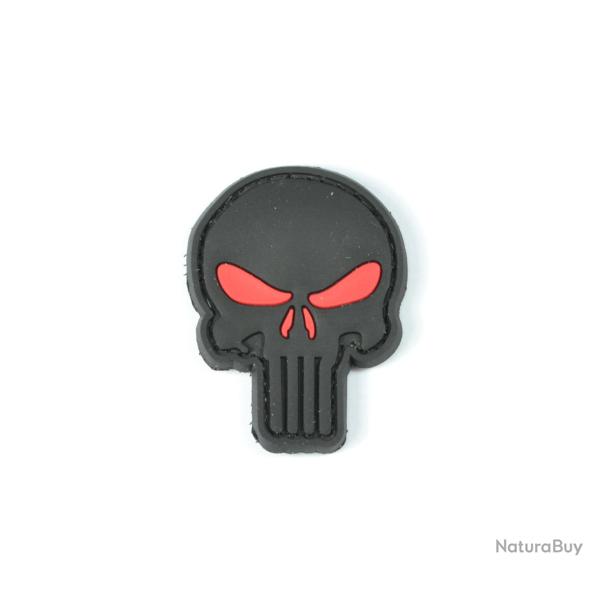 Patch Punisher Noir et Rouge