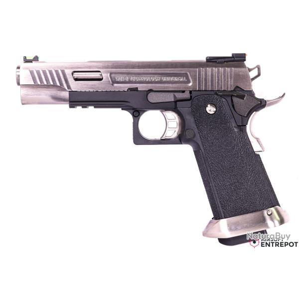 WE Hi-Capa 5.1 G-Force T-Rex GBB (Silver)
