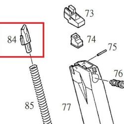 KJW Poussoir de Billes pour KP01