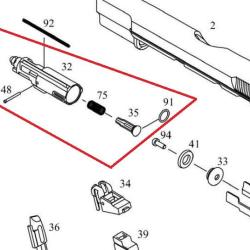 KJW Nozzle Complet pour KP09