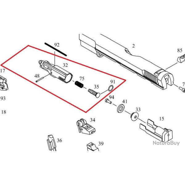 KJW Nozzle Complet pour KP09