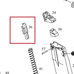 KJW Poussoir de Billes pour KP09