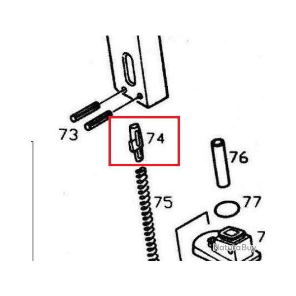 KJW Poussoir de Billes pour M9