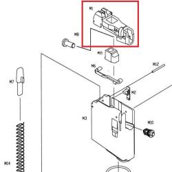 KJW Bec de Chargeur pour M4 GBBR