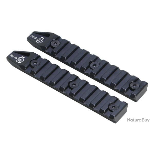 Ares Lot De 2 Rails 4,5" Pour Keymod