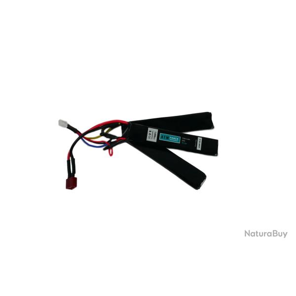 ATM Power Batterie LiPo 11,1V 1100mAh 20C Sopmod Fine (Deans Large)