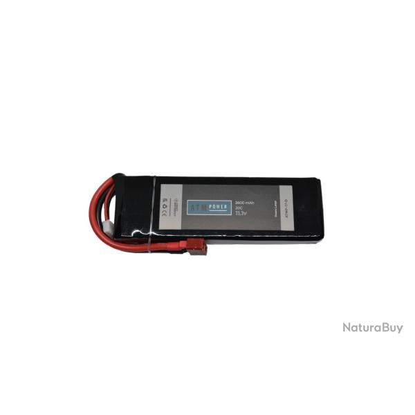 ATM Power Batterie LiPo 11,1V 3600mAh 20C Pack Large (Deans Large)