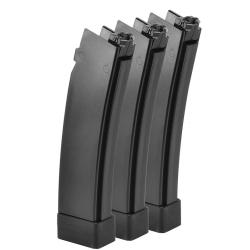 ASG Lot De 3 Chargeurs Scorpion EVO Mid-Cap 75BBs