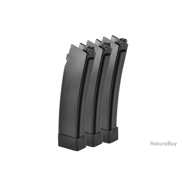 ASG Lot De 3 Chargeurs Scorpion EVO Mid-Cap 75BBs