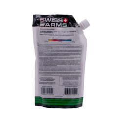 SWISS ARMS Billes BIO Blanche 0.23gr (Sac de 1 Kg)