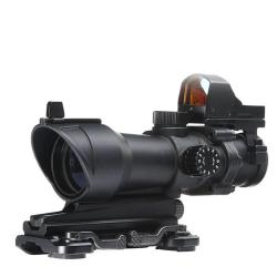 Aim-O Lunette ACOG 4&times;32 avec MRDS (Noir)