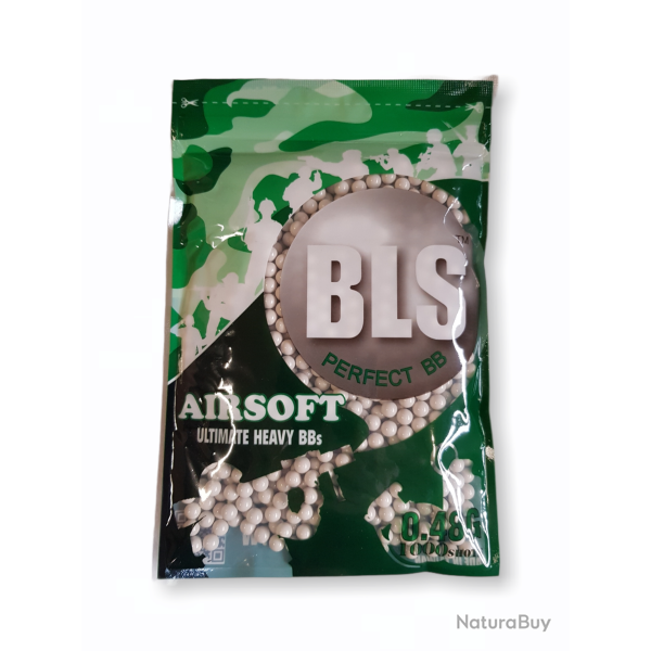 BLS Billes Ivoire 0.48g (Sac de 1000 billes)