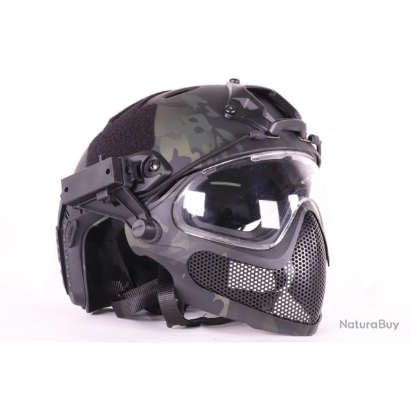 Wo Sport Pilot Helmet L (MultiCam Noir)