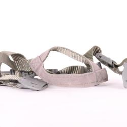 Wo Sport Mentonni&egrave;re pour Casque MK (Gris)