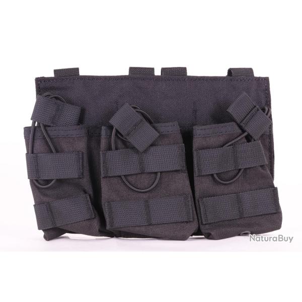 Wo Sport Triple Porte Chargeur 7.62 (Noir)