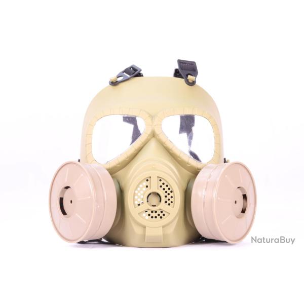 Wo Sport Masque avec Double Filtre (Tan)