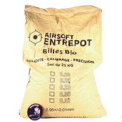 ATM Sac de 25kg de billes 0.28 + patch collector