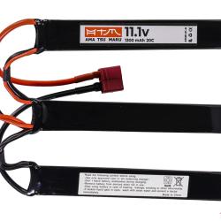ATM Power Batterie LiPo 11.1V 1300mAh 20C Sopmod (Deans Large)