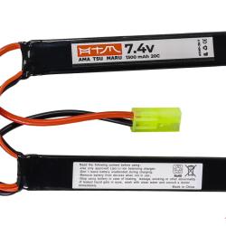ATM Power Batterie LiPo 7.4V 1300mAh 20C Sopmod (Tamiya Mini)