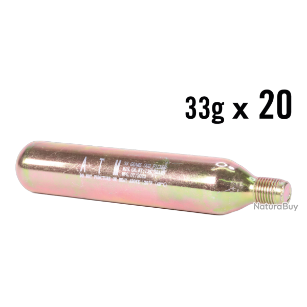 ATM Sparclette 33g CO2 (lot de 20)