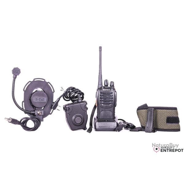 Z-Tac Pack Complet Bowman Elite III (Noir)