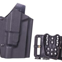 Wo Sport Holster Kydex Type Glock + Lampe X300 (Noir)