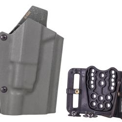 Wo Sport Holster Kydex Type Glock + Lampe X300 (OD)