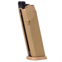 Umarex / VFC Chargeur Glock 19X Coyote Gaz 22 coups