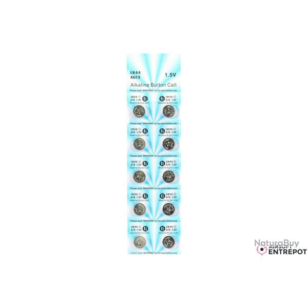 Piles LR44 1,5V (x10)