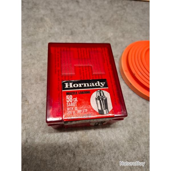 HORNADY - BALLES SABOTS CAL 58 (15 balles)