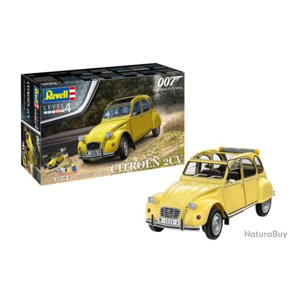 Citren 2CV James Bond 1/24 | Revell (0000 4211) - Maquette  monter