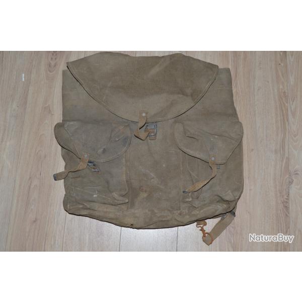 Sac  dos Havresac Militaire  identifier Allemand Franais Italien WW2 1939/1945  (C21)