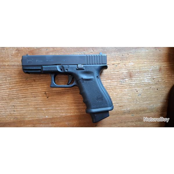Pistolet Glock 19 gen 4 cal 9x19mm occasion