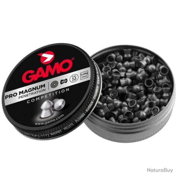 Plombs Gamo Magnum P�n�tration - Cal. 4.5 - 500 / Par 1