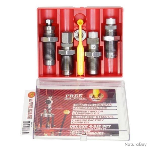 Jeux d'outils LEE Deluxe Pistol 4-Die Set cal.9mm Luger