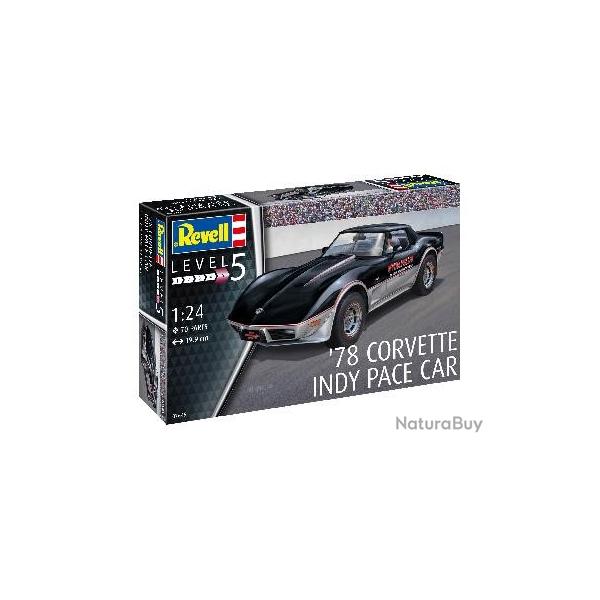 Corvette '78 Indy pace car 1/24 | Revell (0000 3256) - Maquette  monter