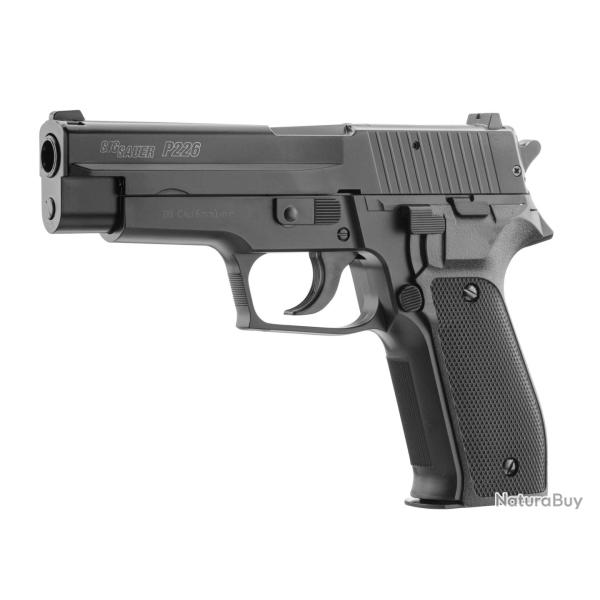 R�plique pistolet billes � ressort SIG SAUER P226 culasse m�tal amovible- 0.5J culasse amovible
